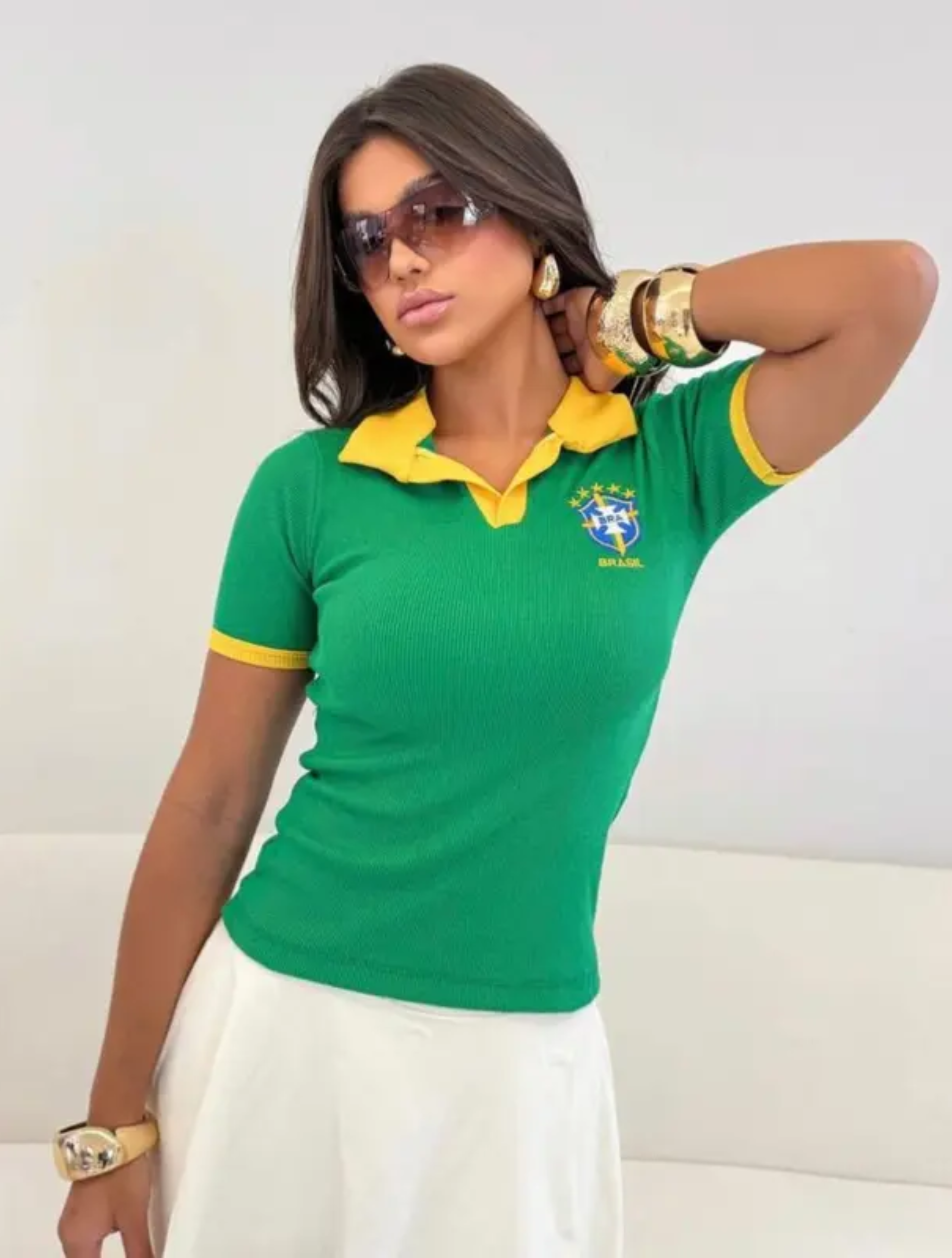 Camisa Polo Brasil