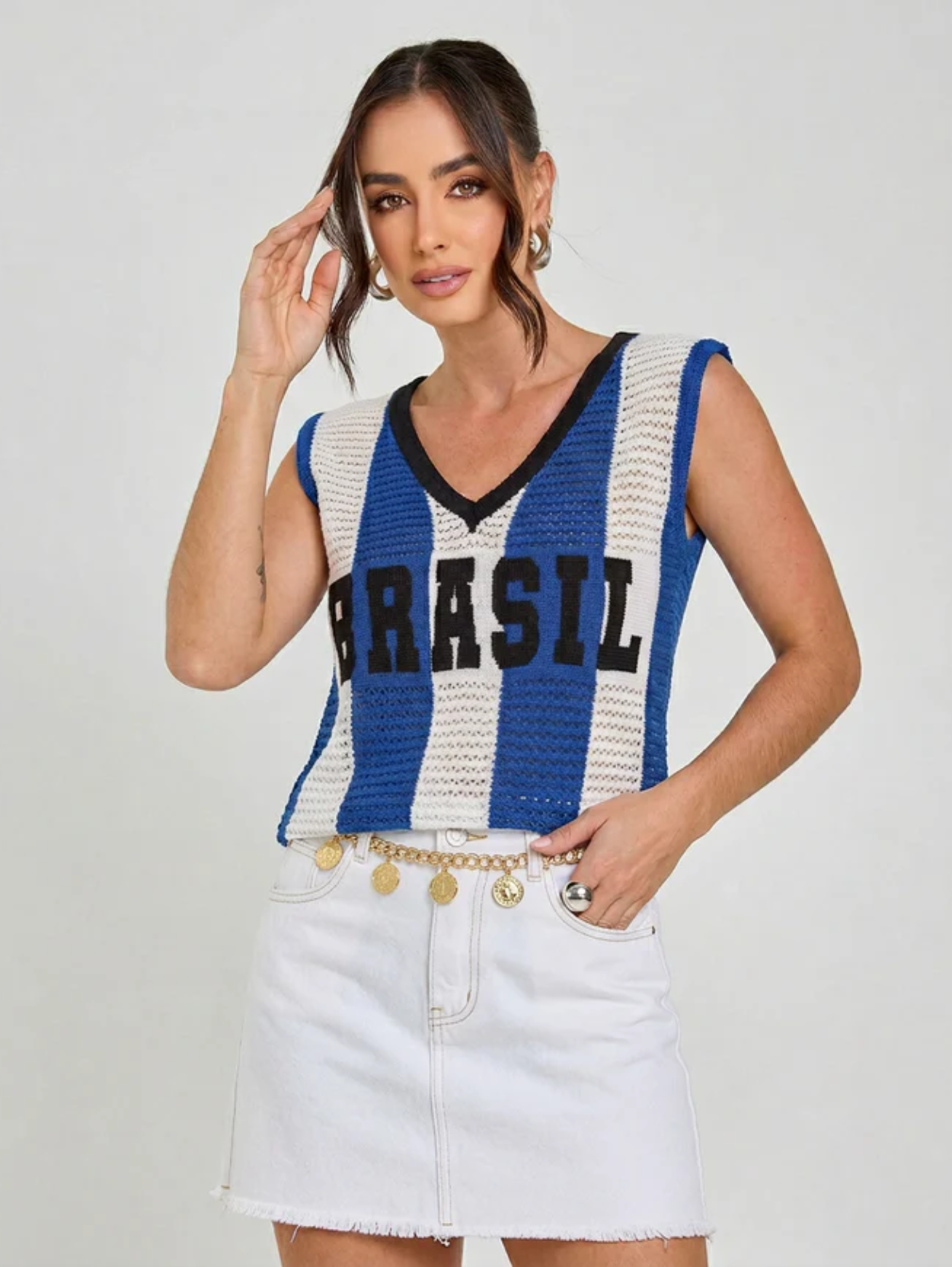 Regata Tricot Brasil