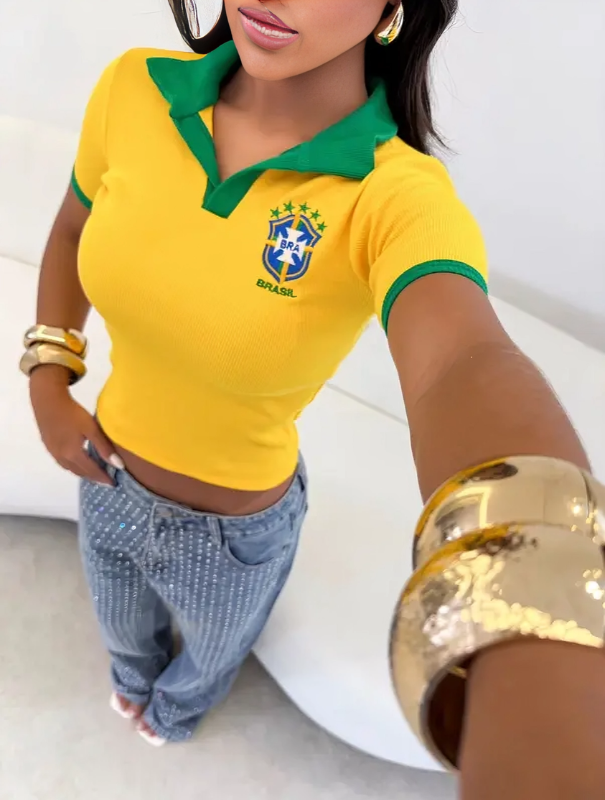 Camisa Polo Brasil